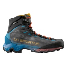 La Sportiva Hiking Shoes Aequilibrium Hike GTX (waterproof) carbon grey/tropic blue men's