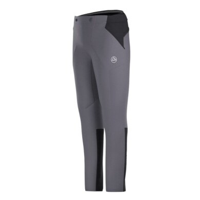La Sportiva Monument Pant (elastic waistband with drawstring) long onyx grey men's