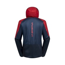 La Sportiva Across Lite Hiking Jacket (Insulated Jacket, Windproof, Breathable) Red/Sky Blue Men's