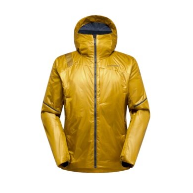 La Sportiva Winter Jacket Alpine Guide Primaloft Hoody (Primaloft® Gold, warm) 2025 savannah yellow Men's