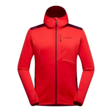 La Sportiva Chill Thermal Fleece Jacket (with hood, breathable) red men's