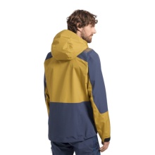 La Sportiva Softshell Jacket Crossridge Evo Shell (Hard Shell, for Ski Touring, Waterproof) Savanah Yellow/Night Blue Men's