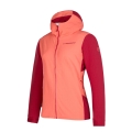 La Sportiva Descender Storm Jacket (water-repellent, windproof) flamingo/velvet ladies