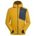 La Sportiva Descender Storm Hiking Jacket (windproof, water-repellent) 2025 savannah yellow/night blue Men's