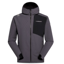 La Sportiva Descender Storm Hiking Jacket (windproof, water-repellent) 2025 onyx grey men's