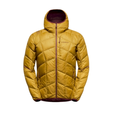 La Sportiva Pinnacle Down Winter Jacket (lightweight, thermal insulation, ski touring) 2025 yellow men's