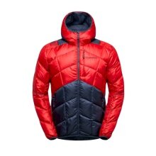 La Sportiva Pinnacle Down Winter Jacket (lightweight, thermal insulation, ski touring) 2025 red/dark blue men's