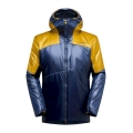 La Sportiva Winter Jacket Supercouloir Primaloft Parka (PrimaLoft Gold Insulation, windproof) dark blue/savana yellow men's