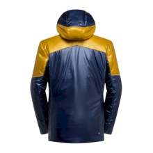 La Sportiva Winter Jacket Supercouloir Primaloft Parka (PrimaLoft Gold Insulation, windproof) dark blue/savana yellow men's