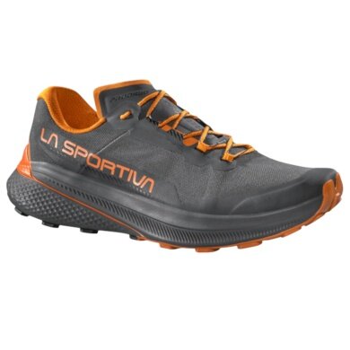 La Sportiva Trail Running Shoes Prodigio Carbon Grey/Orange Men's