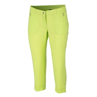 Limited Sports Capri Trousers Carla (Stretch, slim fit) lime green Women