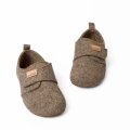 Living Kitzbühel Slippers Franzi Felt Solid Colour Kids Amaretto Brown Toddlers (23-30)