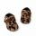 Living Kitzbühel Slippers Lotte Leopard Brown Toddler Girls (23-26)