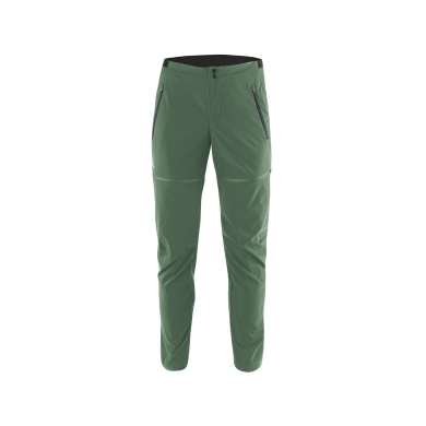 Löffler Zip-Off Trekking Trousers Tapered CSL (elastic material, quick-drying) long pine green men's