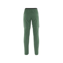 Löffler Zip-Off Trekking Trousers Tapered CSL (elastic material, quick-drying) long pine green men's