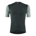 Löffler Bicycle Shirt Bike Jersey Skys Clear Mid (Full-Zip, elastic, quick-drying) forest green Men's