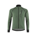 Löffler Bicycle Jacket Bike Zip-Off San Remo AB Light (Softshell, windproof, breathable) pine green men's