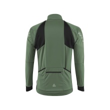 Löffler Bicycle Jacket Bike Zip-Off San Remo AB Light (Softshell, windproof, breathable) pine green men's