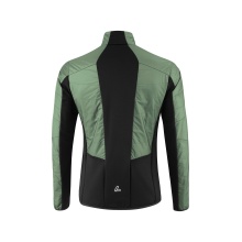 Löffler Hybrid Running Jacket Athletico PL60 (breathable, thermal insulating) green/black men's