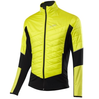 Löffler Hybrid Jacket PL60 (thermal insulation, wind-resistant) yellow/black men's