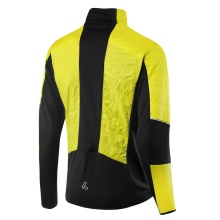 Löffler Hybrid Jacket PL60 (thermal insulation, wind-resistant) yellow/black men's