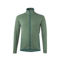 Löffler Hybrid Jacket Tech-Stretch (Fleece Inner Side, Breathable) Pine Green Men's
