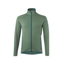 Löffler Hybrid Jacket Tech-Stretch (Fleece Inner Side, Breathable) Pine Green Men's