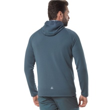 Löffler Hooded Jacket Hoody Transtex Cube (quick-drying, breathable) petrol blue men's