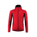 Löffler Softshell Jacket Hooded North AB Light (windproof, thermal insulating) red men's