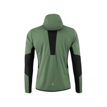 Löffler Softshell Jacket Hooded North AB Light (windproof, thermal insulating) pine green men's