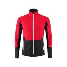 Löffler Softshell Jacket Worldcup Rep (windproof, thermal insulating) red/black men's