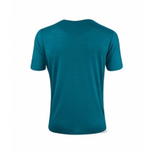 Löffler Hiking/Recreational T-shirt Merino-Tencel (Merino wool, breathable) coral blue Men's