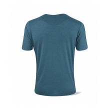 Löffler Hiking/Recreation T-shirt Merino-Tencel (Merino wool, breathable) petrol blue Men's