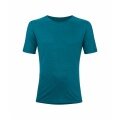 Löffler Hiking/Recreational T-shirt Merino-Tencel (Merino wool, breathable) coral blue Men's