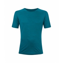 Löffler Hiking/Recreational T-shirt Merino-Tencel (Merino wool, breathable) coral blue Men's
