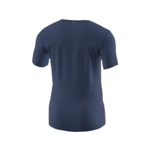 Löffler functional underwear T-shirt Merino Light (quick-drying, merino wool) dark blue men's