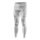 Löffler Base Layer Trousers Transtex Retr´X (thermal insulation) long underwear light grey Men's
