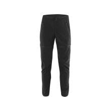 Löffler Zip-Off Trekking Trousers Tapered CSL (elastic material, quick-drying) long black men's