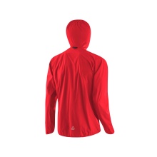Löffler Hooded Jacket WPM Pocket (water-repellent, windproof) red men's