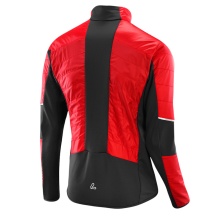 Löffler Hybrid Jacket PL60 (thermal insulation, windproof) red/black men's