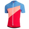 Löffler Bicycle Shirt Bike Jersey Lefty (Full-Zip, 3 Back Pockets, Quick-Drying) Multicoloured Men's