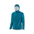 Löffler Hooded Jacket WPM Pocket (water-repellent, windproof) blue men's