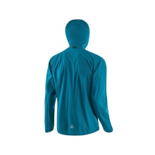 Löffler Hooded Jacket WPM Pocket (water-repellent, windproof) blue men's