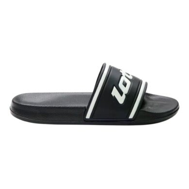 Lotto bath shoes slides black men's