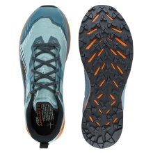Lowa Trail Running Shoes Amplux 2 GTX (waterproof) smoke blue/orange men's