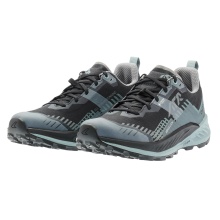 Lowa Trail Running Shoes Amplux 2 GTX (Textile/Synthetic, waterproof) black/grey-blue ladies