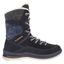 Lowa Winter Boots Bianca High GTX (Suede/Textile, waterproof) 2025 navy blue children