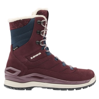 Lowa Winter Boots Calceta EVO GTX (Suede, waterproof) 2025 red/navy blue ladies