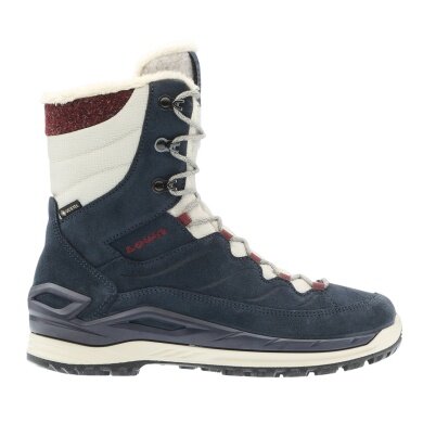 Lowa Winter Boots Calceta EVO GTX (Suede, waterproof) navy blue/beige ladies