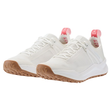 Lowa Everyday Travel Shoes Kaloya (Textile) Off-White/Coral Men's